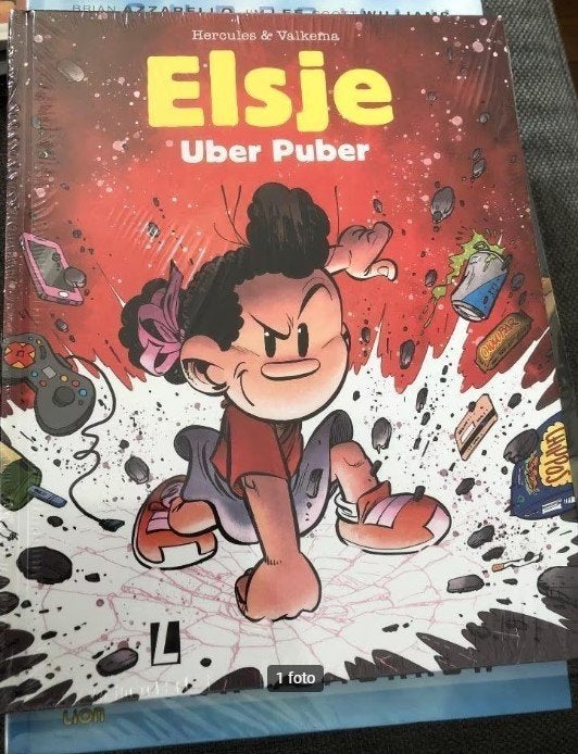 Elsje uber puber hardcover w1, Eén stripboek, Ophalen of Verzenden, Zo goed als nieuw