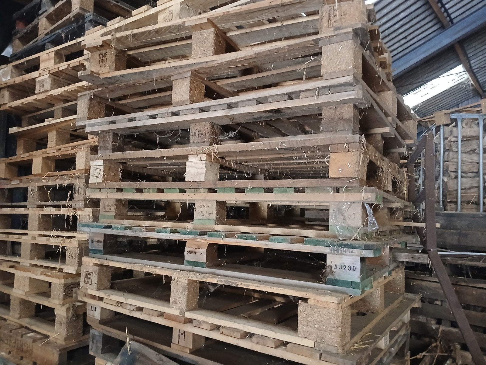 Gebruikte houten pallets - Diverse maten beschikbaar, Ophalen, Overige typen