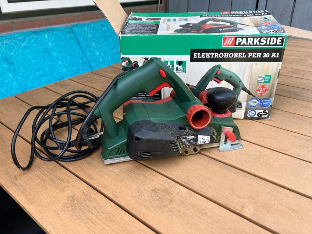 Parkside Elektrohobel PEH 30 A1 - Zo goed als nieuw, Ophalen, Zo goed als nieuw