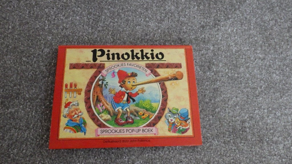 mooi Pop up boekje van Pinokkio, Boeken, Ophalen of Verzenden, Gelezen
