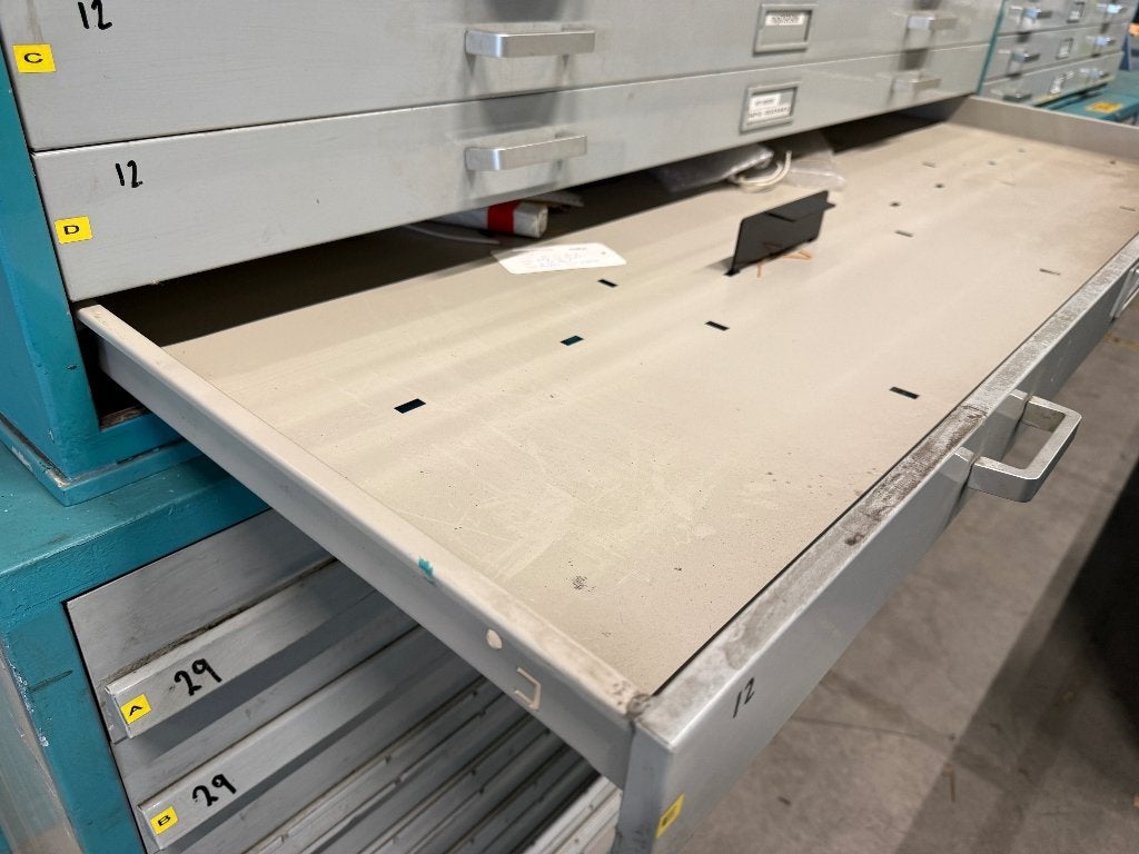 ladekasten 2x voor in garage of magazijn, Huis en Inrichting, Kasten | Ladekasten, Ophalen, Gebruikt, 5 laden of meer, 150 tot 200 cm