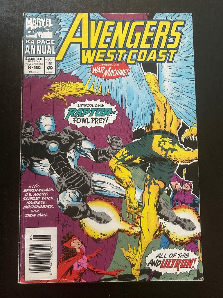 Avengers West Coast Annual (USA) # 8 Marvel Comics, Boeken, Amerika, Marvel Comics, Ophalen of Verzenden, Gelezen
