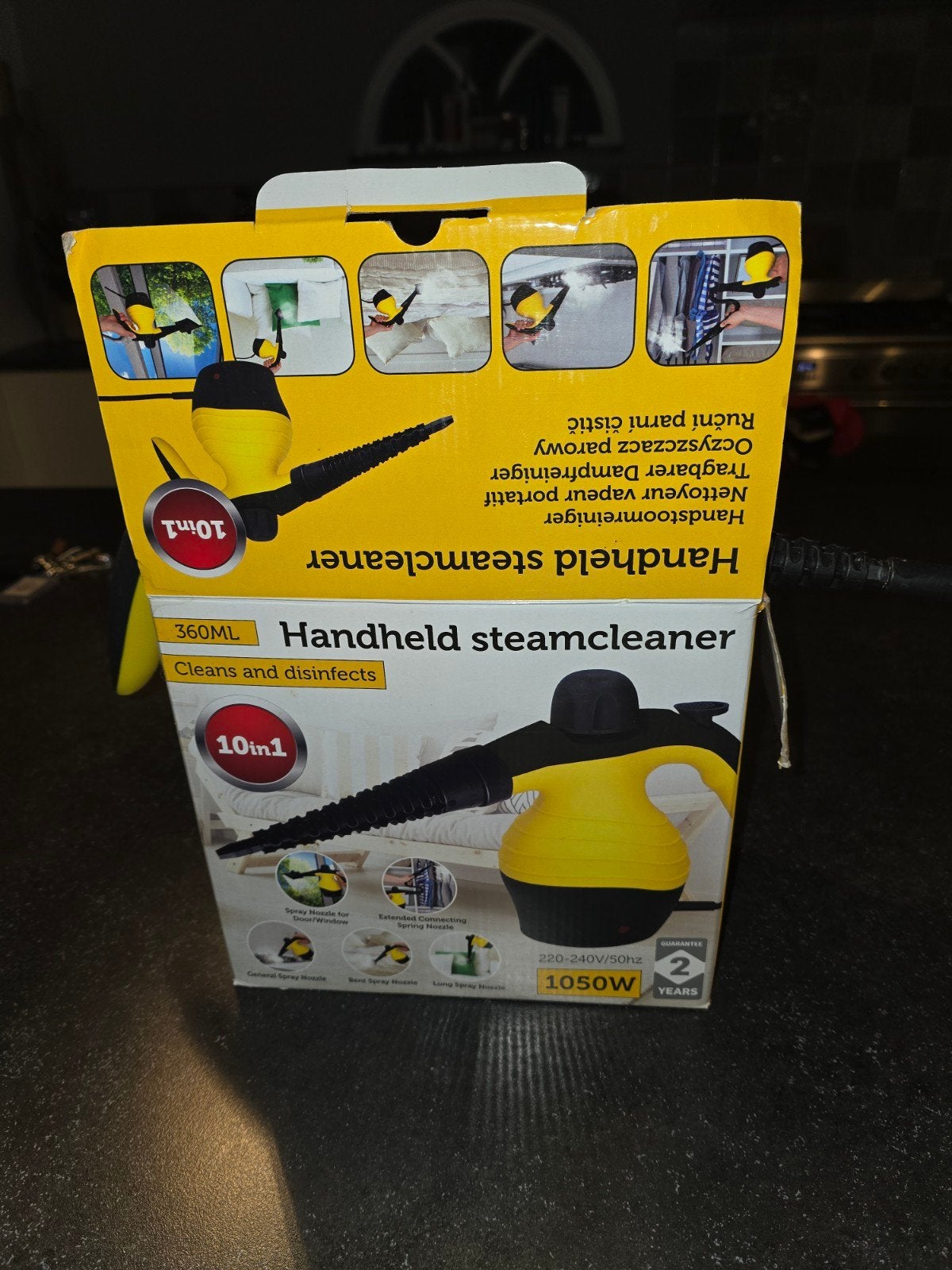 Handstoomreiniger 10-in-1 voor huis en auto, Ophalen of Verzenden, Zo goed als nieuw