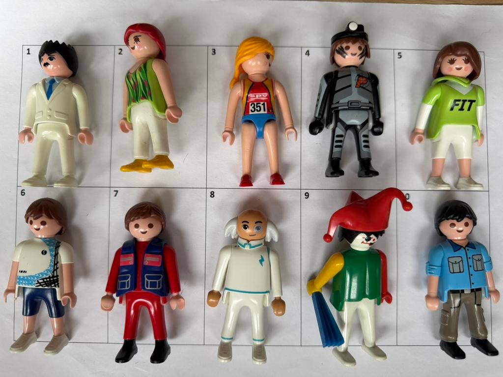 Mrt 007: playmobil: poppetjes, Ophalen of Verzenden, Gebruikt, Los playmobil