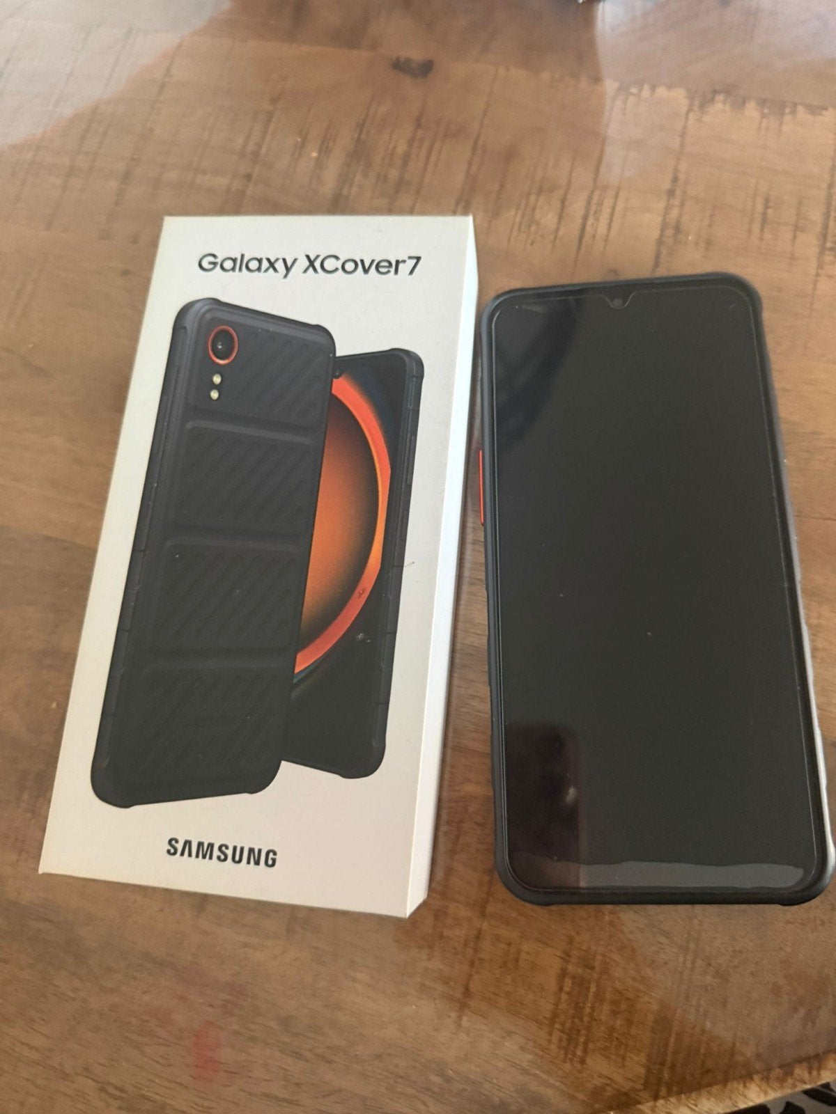 Te koop: Samsung Galaxy XCover7 – 128 GB, Telecommunicatie, Mobiele telefoons | Samsung, Ophalen, Zwart, Zo goed als nieuw, Zonder simlock