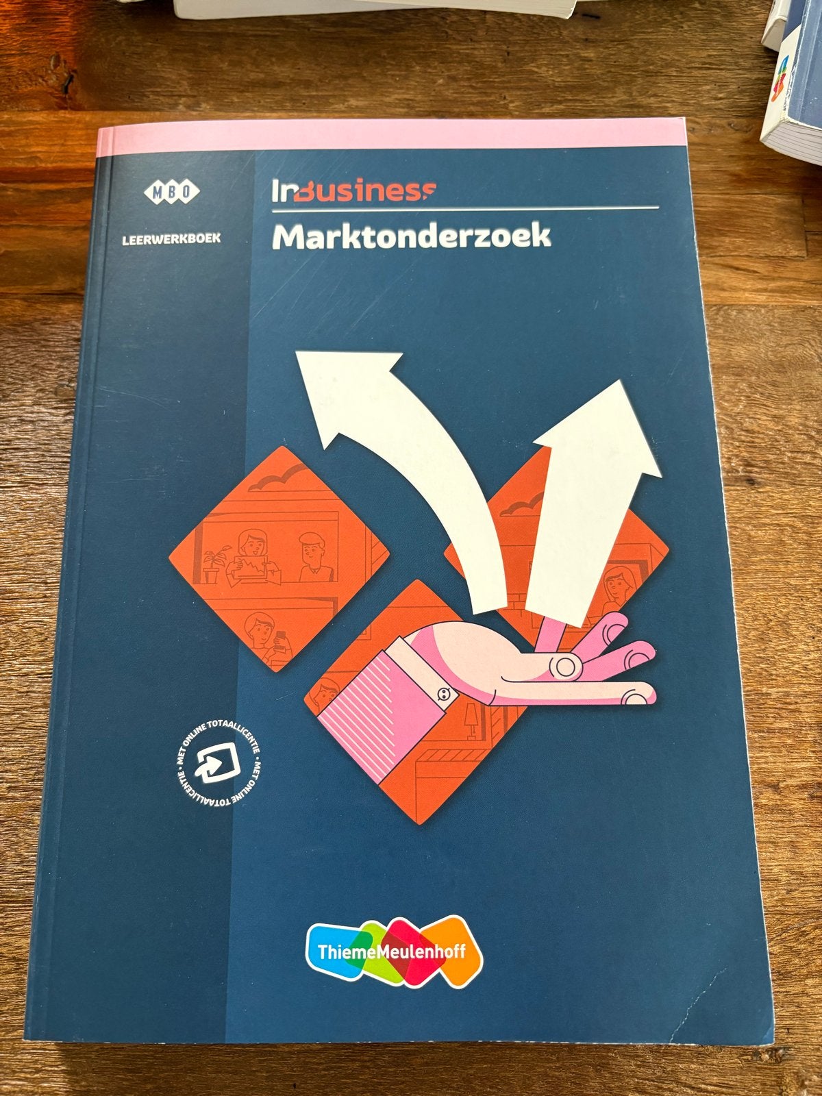 InBusiness: Marktonderzoek MBO Leerwerkboek ThiemoMeulenhoff, Boeken, Ophalen of Verzenden, Gamma, Zo goed als nieuw, MBO