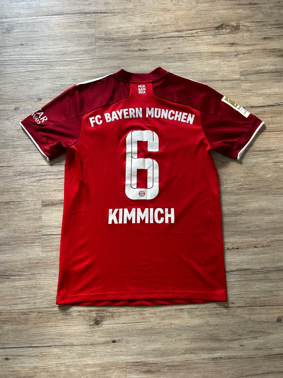 Origineel Bayern München Thuisshirt 21/22 Kimmich 6 - Maat S, Maat S, Ophalen of Verzenden, Zo goed als nieuw, Shirt