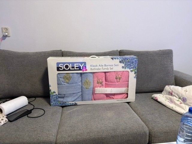 Badjas set, Kleding | Dames, Verzenden, Nieuw, Roze, Overige typen