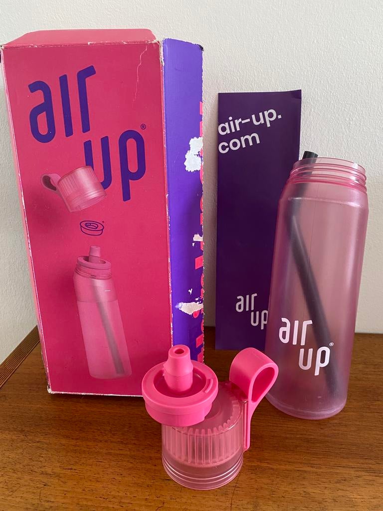 Roze Air-up, Sport en Fitness, Bidons, Ophalen of Verzenden, Gebruikt