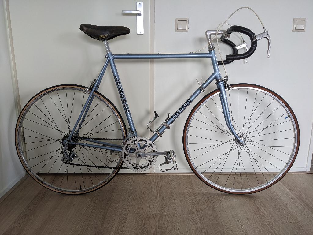 Vintage Italiaanse racefiets Legnano, Gebruikt, 10 tot 15 versnellingen, 57 tot 61 cm, Ophalen