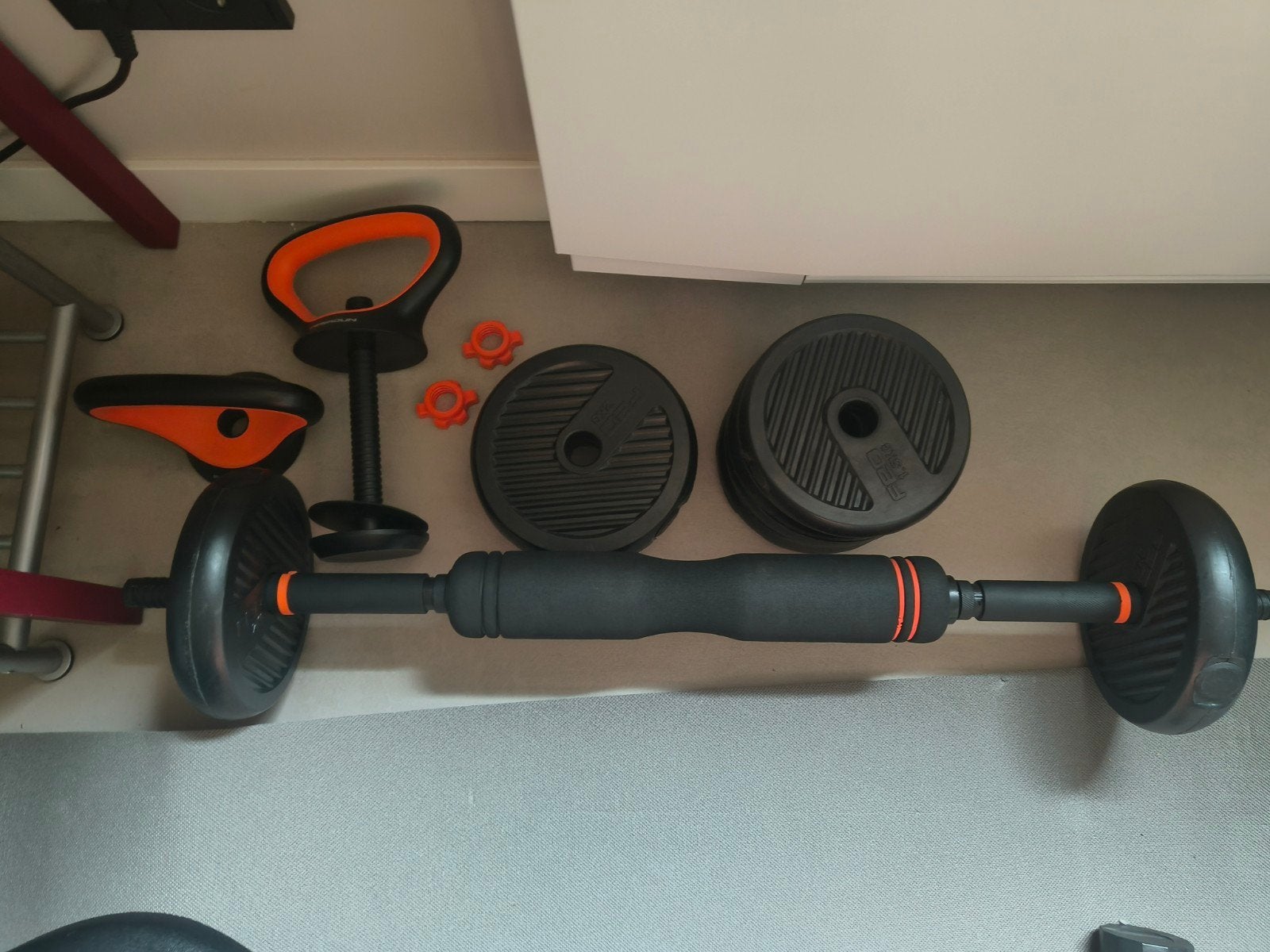 Compleet Fitness Set., Ophalen, Gebruikt, Benen, Halterset