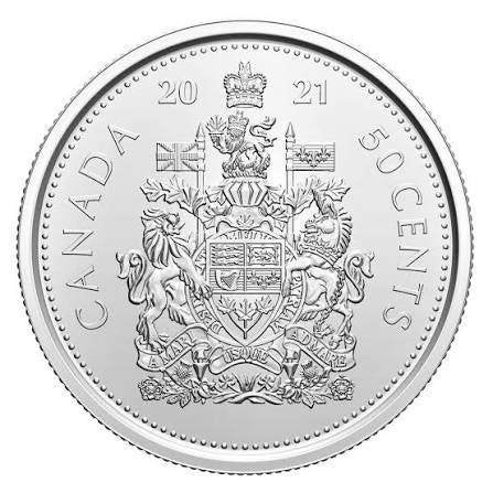 Canada - 50 cent 2021 - Uncirculated, Verzenden, Noord-Amerika, Losse munt