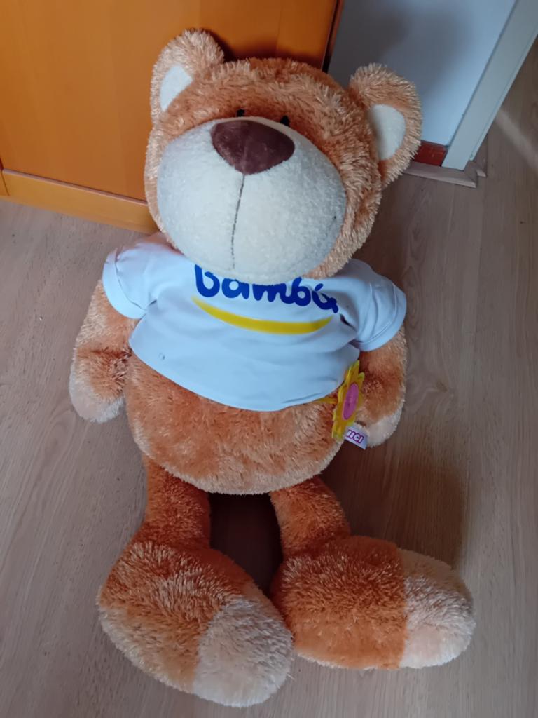 Nieuwe Bambix Beer Knuffel - 60 cm, Kinderen en Baby's, Speelgoed | Knuffels en Pluche, Overige merken, Overige karakters, Beer