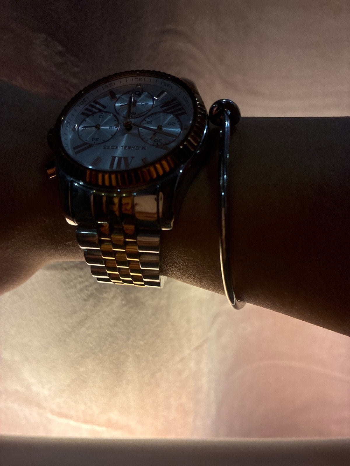 Michael Kors Dames Polshorloge - Tweekleurig, Overige merken, Gebruikt, Staal, Polshorloge