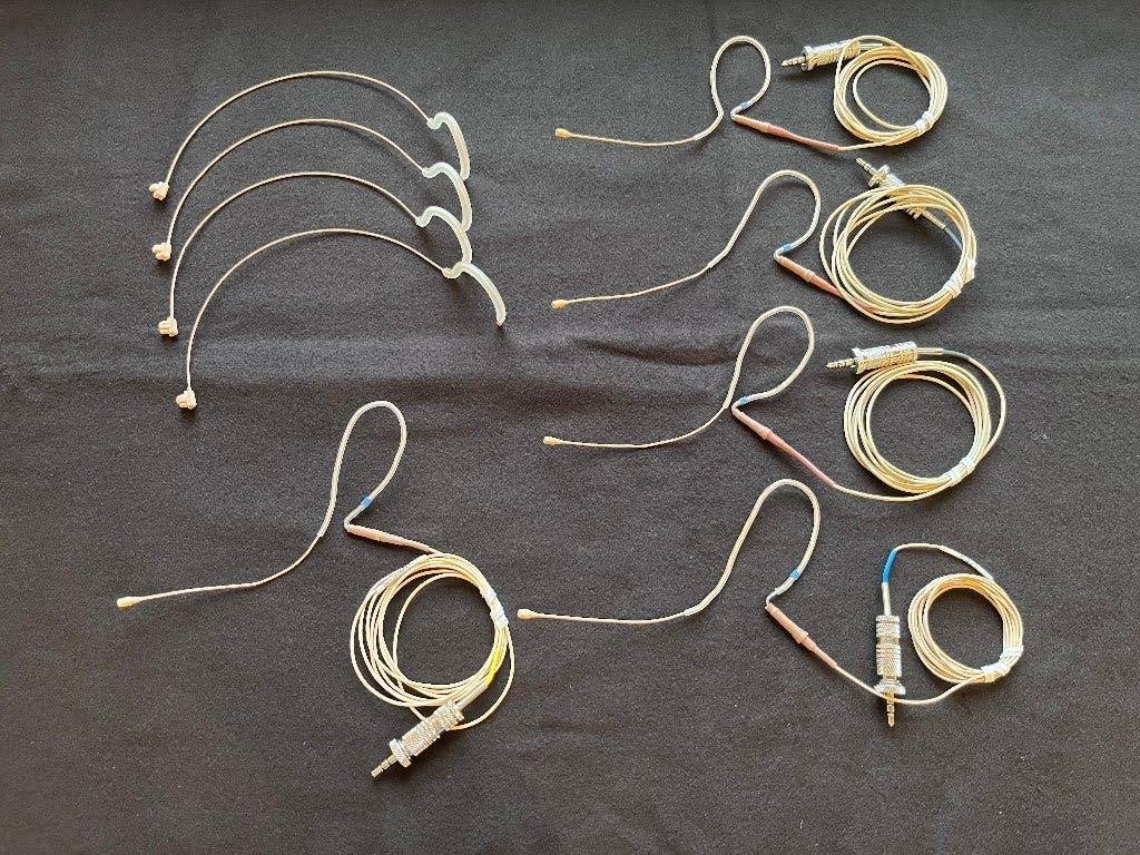 Countryman E6 omnidirectionele headset (5 stuks), Ophalen of Verzenden, Gebruikt, Overige typen