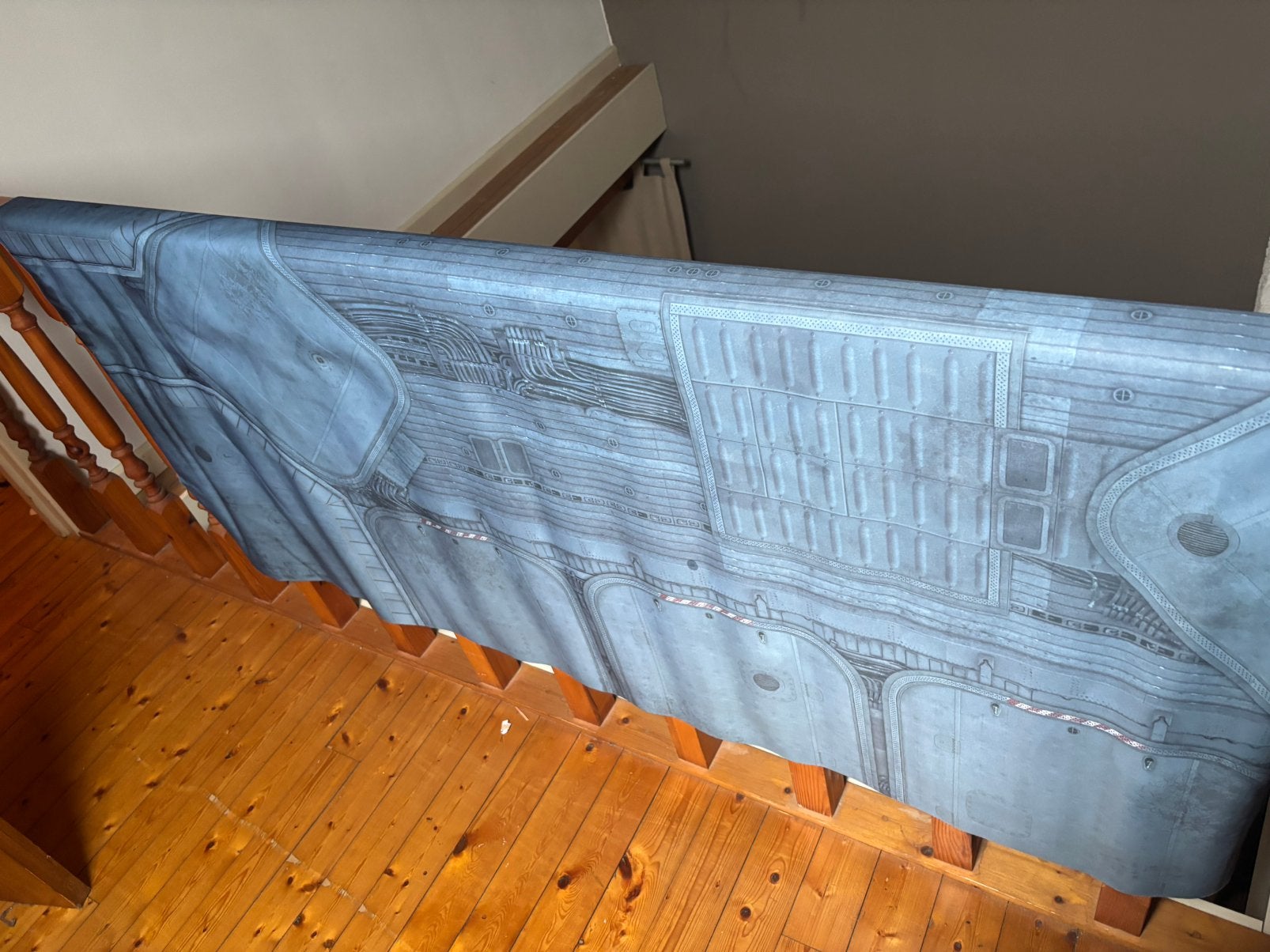 Battlemat warhammer 40k 6 bij 4 feet, Ophalen of Verzenden, Zo goed als nieuw, Warhammer