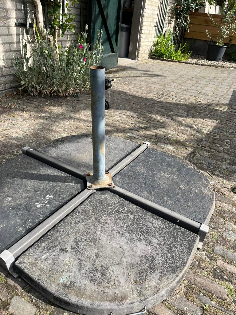 Parasolvoet compleet,, Tuin en Terras, Parasols, Ophalen, Gebruikt, Minder dan 1 meter, Parasolvoet
