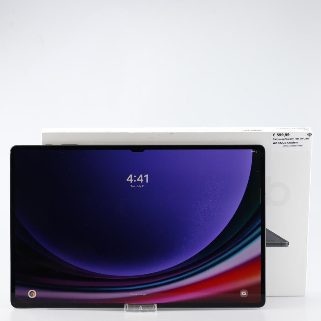Samsung Galaxy Tab S9 Ultra Wifi 512GB Graphite, Computers en Software, Android Tablets, Zo goed als nieuw
