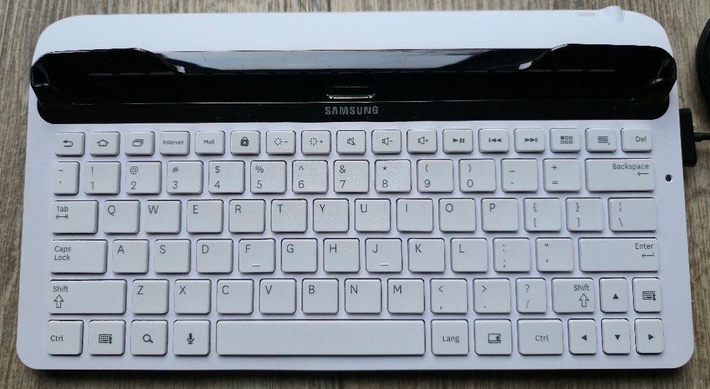 Samsung tablet keyboard dock voor Note 10.1 en Note 8.0, 10 inch, Ophalen of Verzenden, Zo goed als nieuw, Samsung