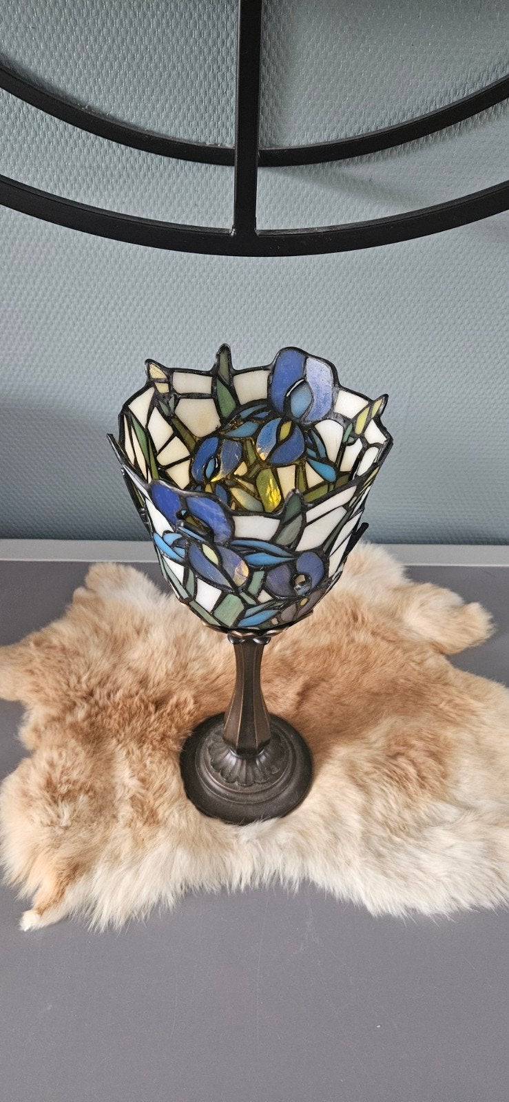 Tiffany Stijl Waxinelicht houder, Antiek en Kunst, Ophalen of Verzenden