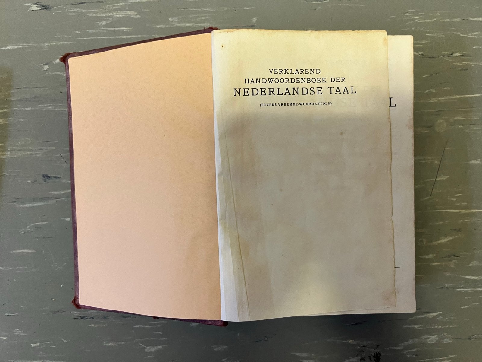 Verklarend Handwoordenboek der Nederlandse Taal, Boeken, Woordenboeken, Ophalen of Verzenden, Gelezen, Overige uitgevers, Nederlands