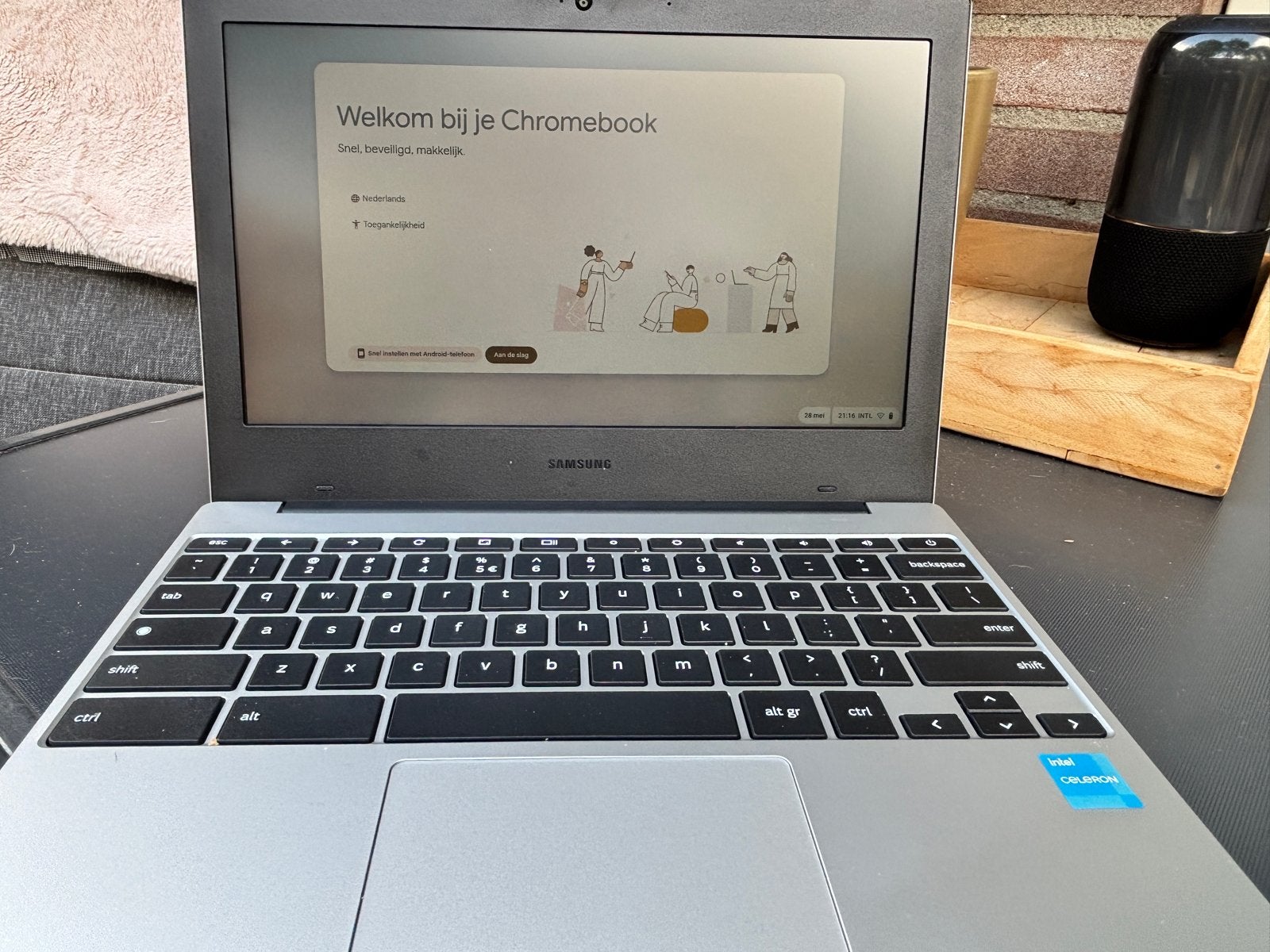 Samsung Chromebook 4 XE310XDA - Zo goed als nieuw, 4 GB of minder, Ophalen of Verzenden, Zo goed als nieuw, 11 inch