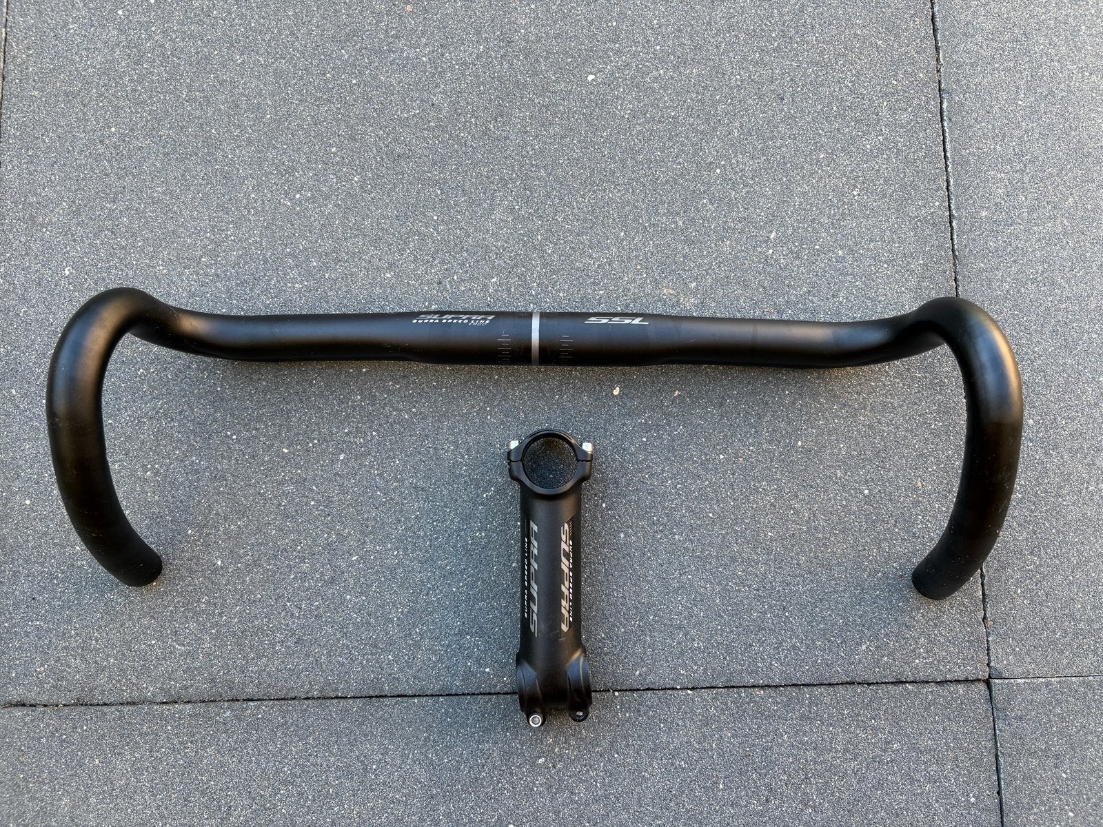 Supra speedline ergo stuur 44cm incl stuurpen 120mm Sensa, Fietsen en Brommers, Fietsonderdelen, Stuur, Ophalen of Verzenden, Zo goed als nieuw