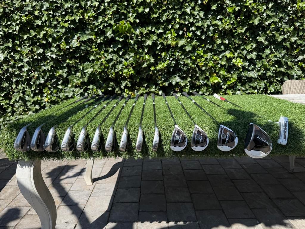 Complete TaylorMade Golfset + 2 Wedges, Sport en Fitness, Golf, Gebruikt, Set, Ophalen of Verzenden
