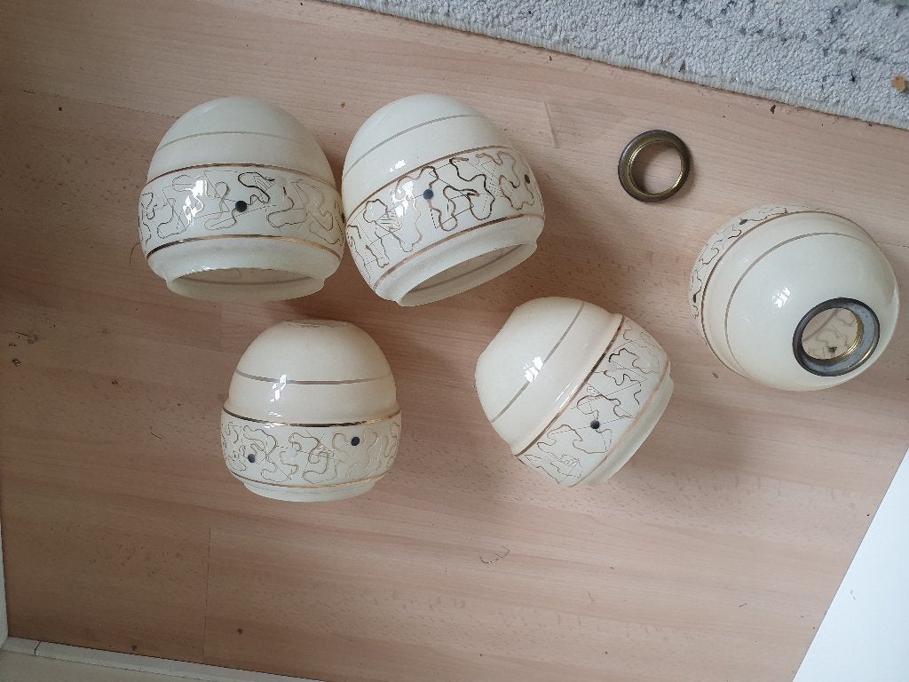 Lampen bollen vintage brocante, Gebruikt, Gloeilamp, Overige merken, E27 (groot)