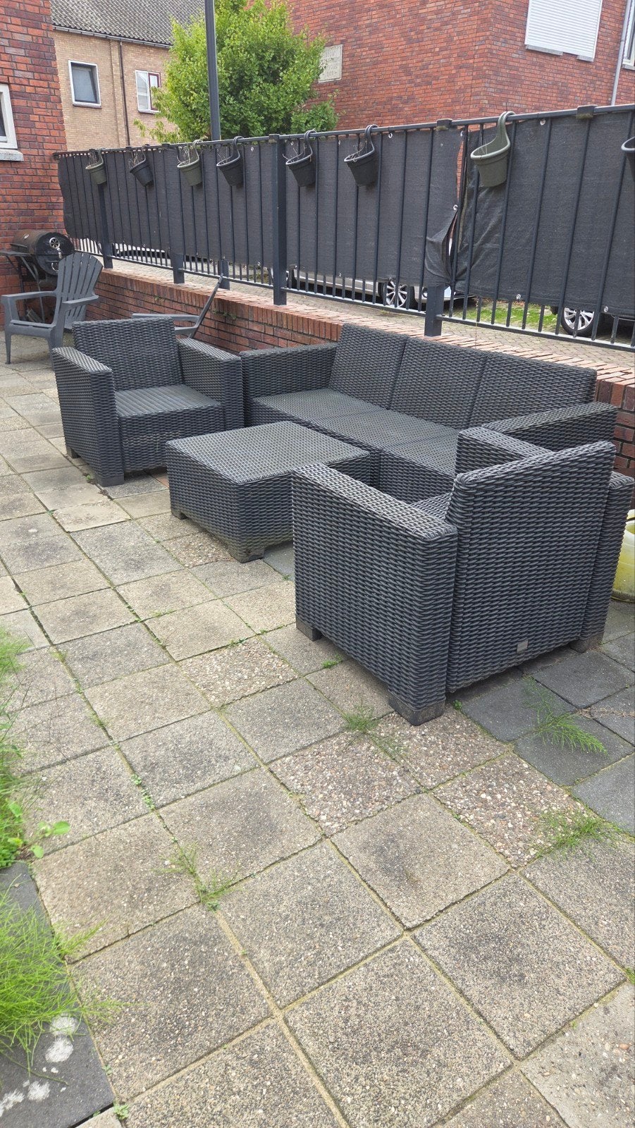 Allibert loungeset compleet met kussens