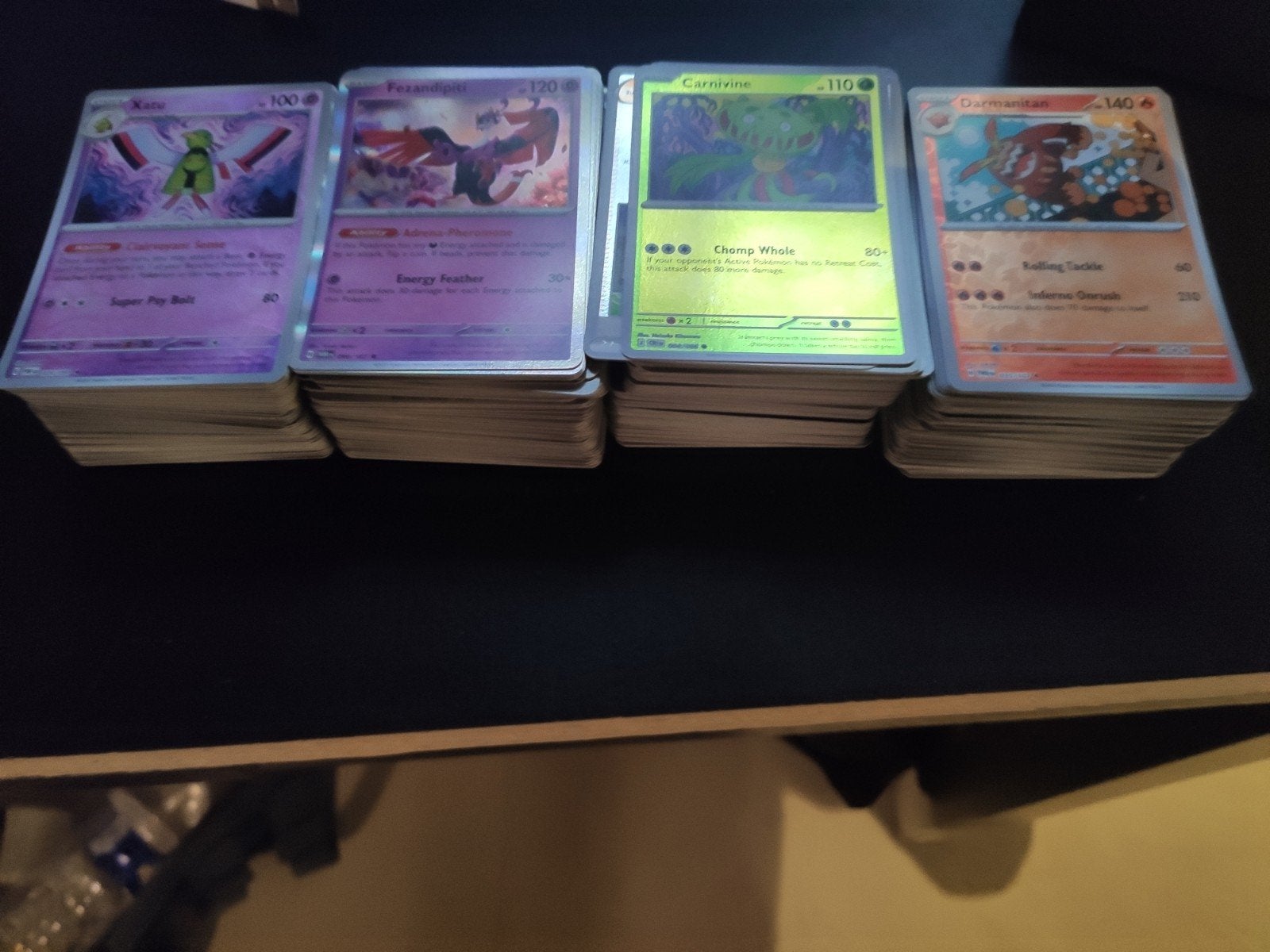 400 Holo Pokémon kaarten - Fusion Strike tot Pitch Black, Ophalen of Verzenden