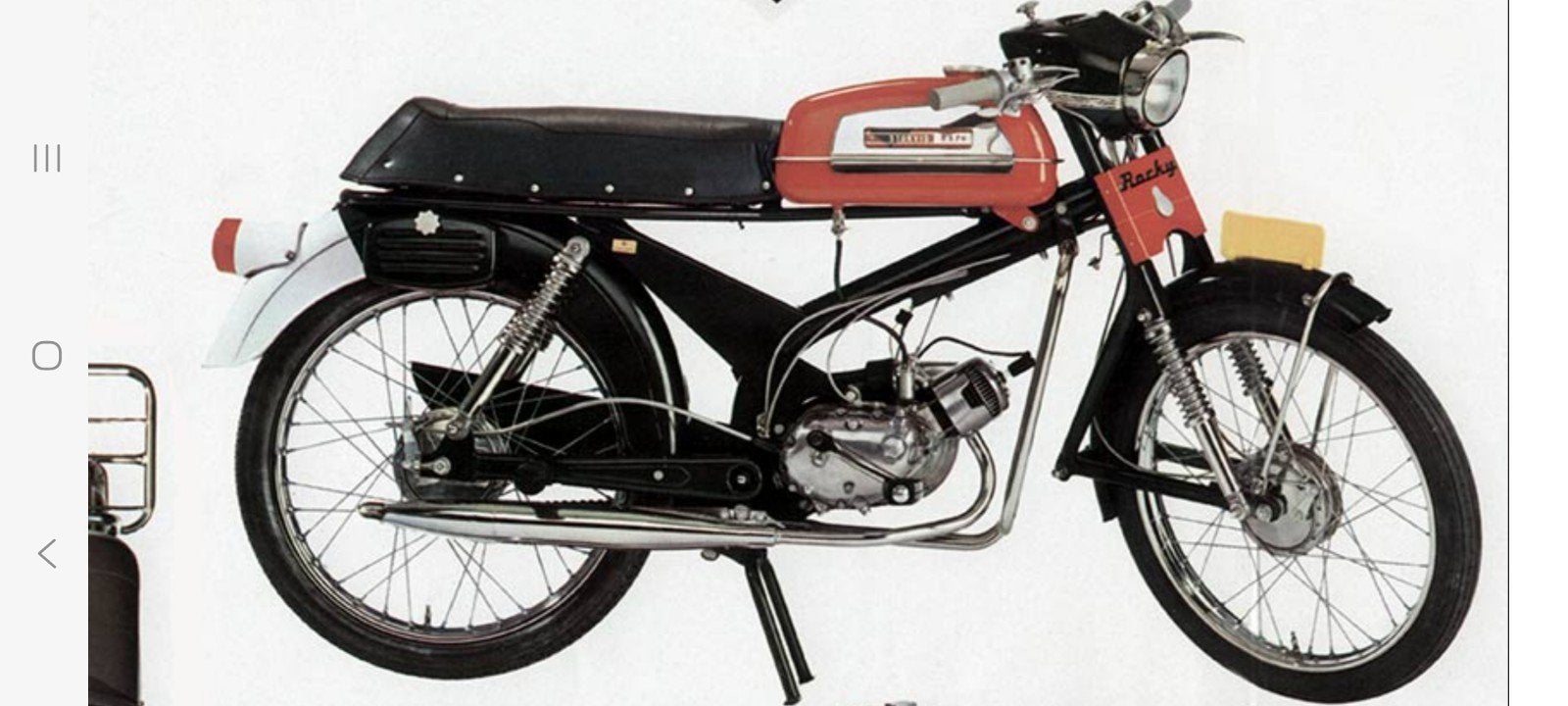 Rap brommer onderdelen, Overige merken, Maximaal 45 km/u, 3 versnellingen, 49 cc