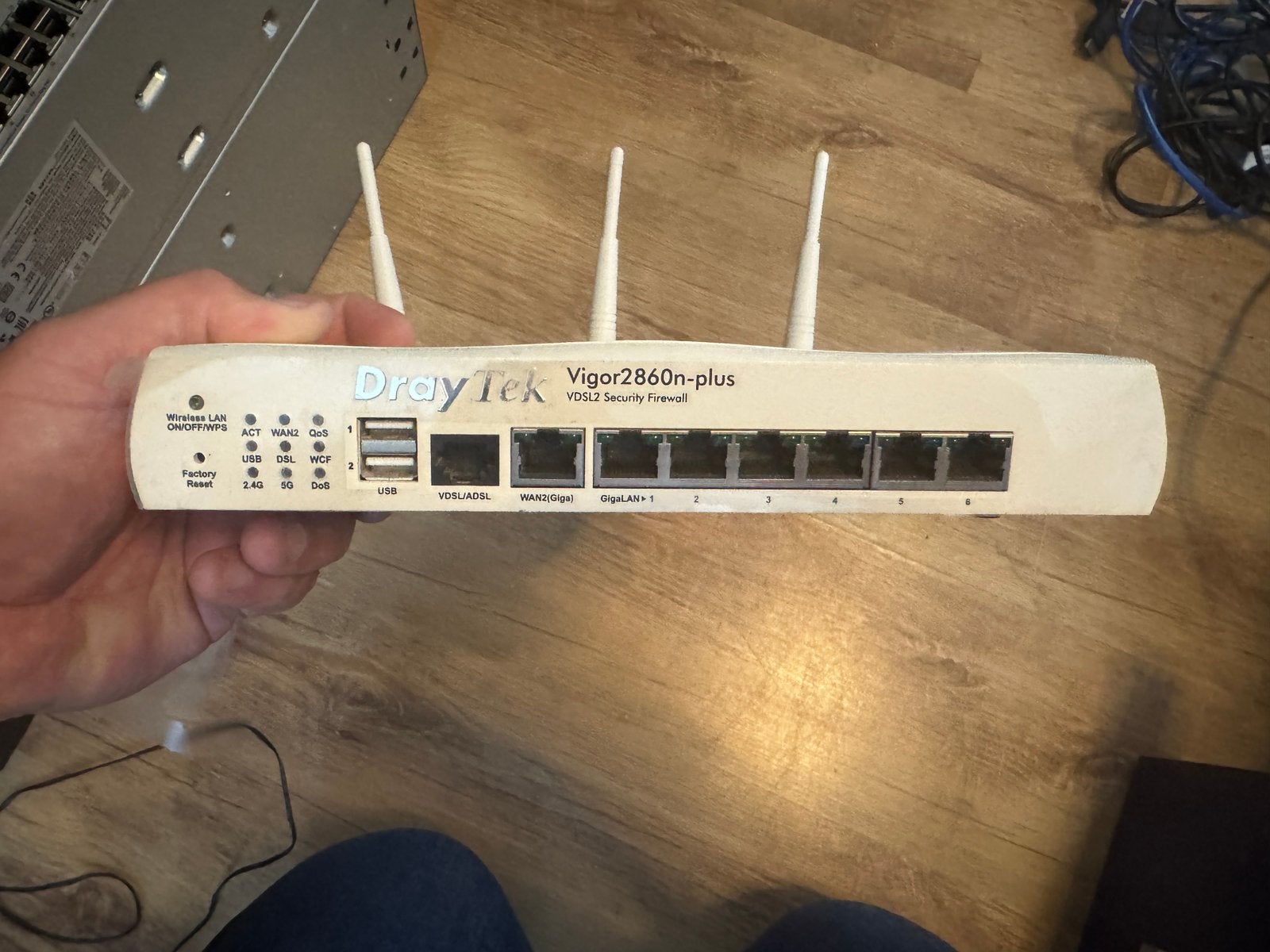 Draytek 2860n-plus, Ophalen of Verzenden, Gebruikt