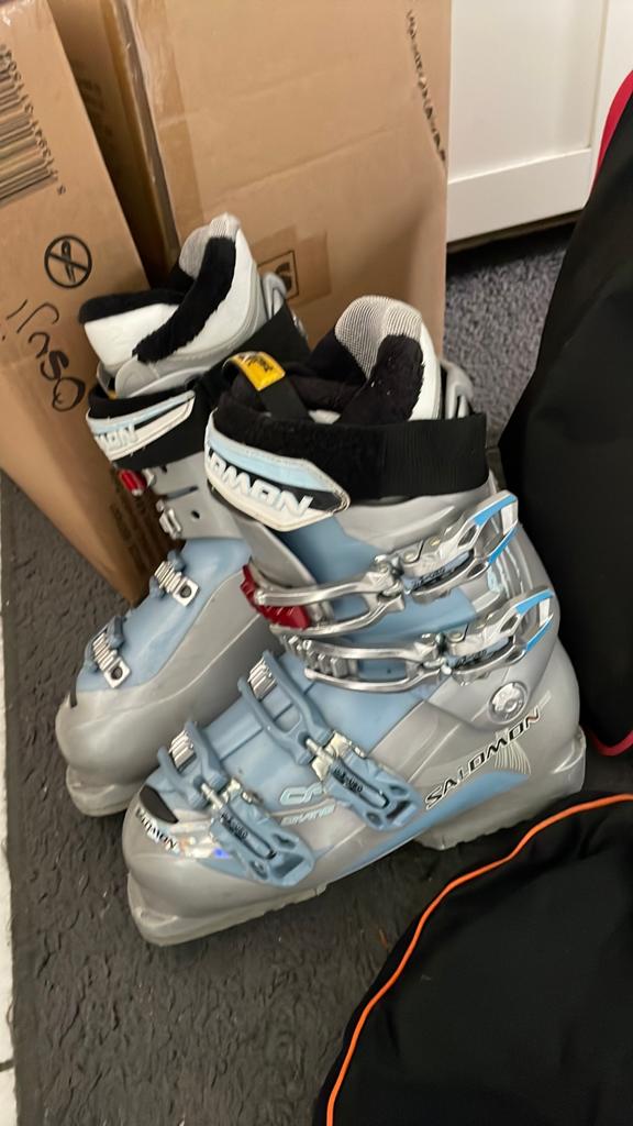 Salomon skischoen, Sport en Fitness, Skiën en Langlaufen, 160 tot 180 cm, Gebruikt, Schoenen, Salomon