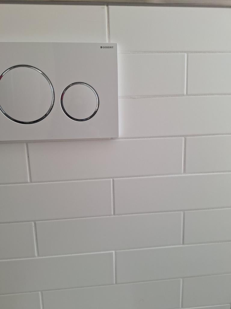 Witte Cifre rechthoekige tegels 7.5x30cm, Doos, Minder dan 50 cm, Ophalen of Verzenden, Minder dan 40 cm