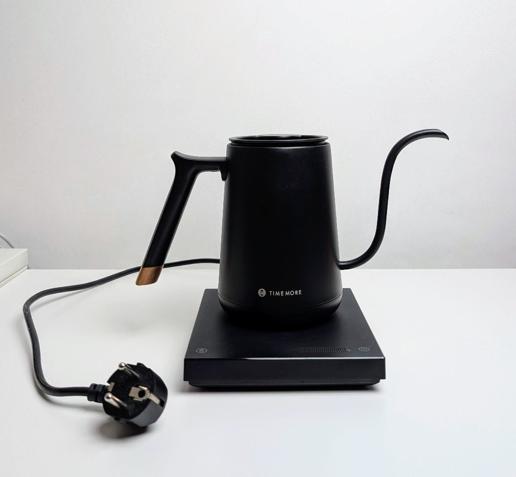 Timemore Fish Smart gooseneck waterkoker, Minder dan 1 liter, Ophalen of Verzenden, Zo goed als nieuw