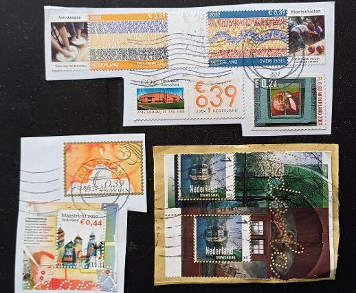 Nederland provincie steden, Postzegels en Munten, Postzegels | Nederland, Ophalen of Verzenden, Na 1940, Gestempeld