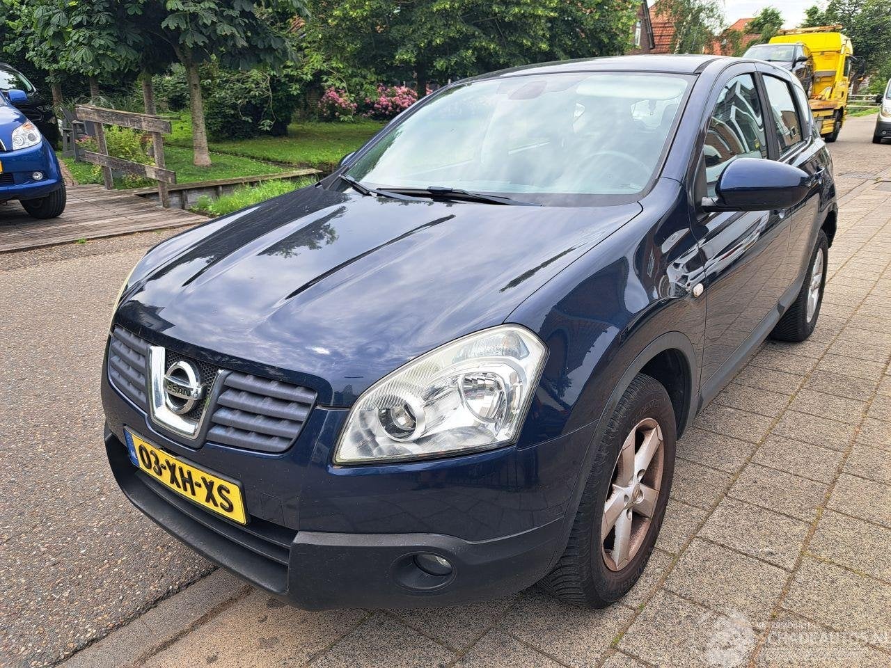 Nissan QASHQAI 2.0i tekna (bj 2007), Blauw, Handgeschakeld, Germany@nissan-services.eu, Benzine