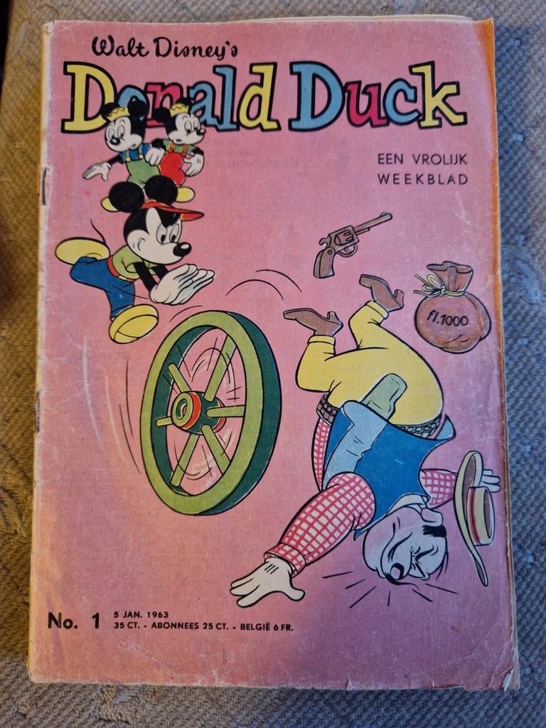 Donald Duck Jaargang 1963 Compleet - Goede Staat, Boeken, Complete serie of reeks, Ophalen of Verzenden, Gelezen, Walt Disney