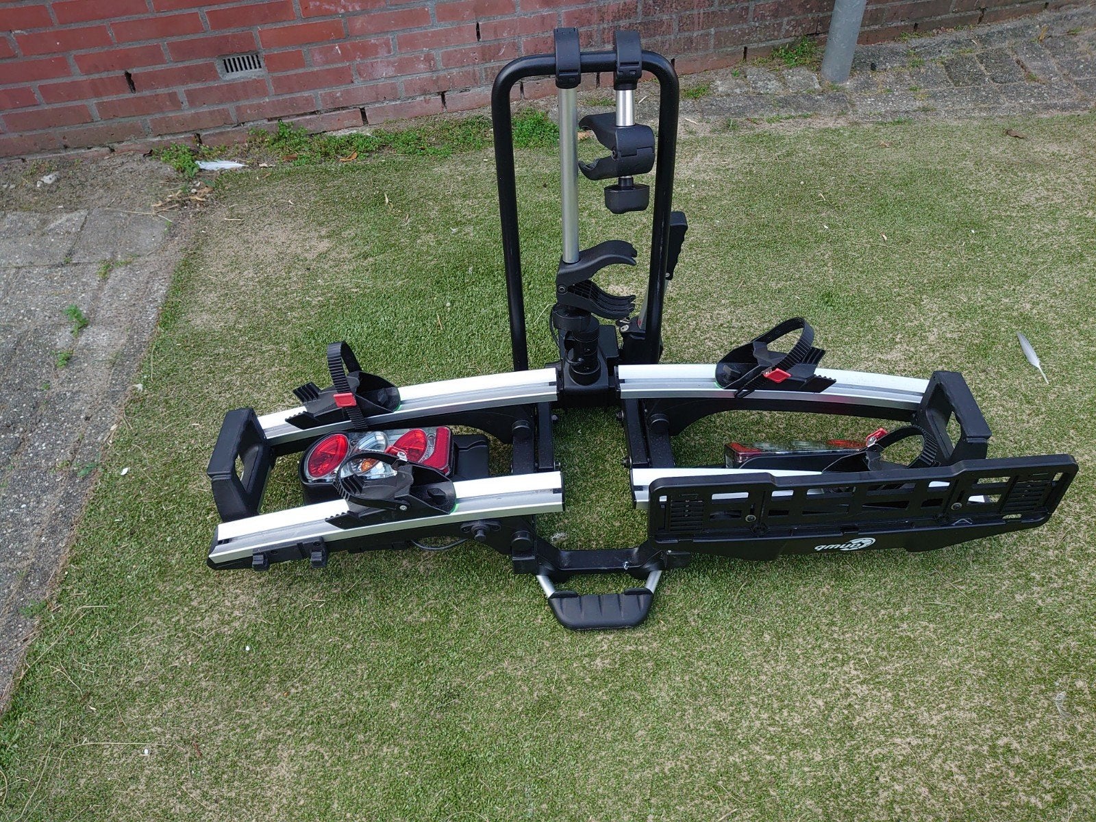 Anwb Touring 2 Flex plus fietsdrager geschikt voor E-bike, Auto diversen, Ophalen, Zo goed als nieuw, 2 fietsen, Trekhaakdrager