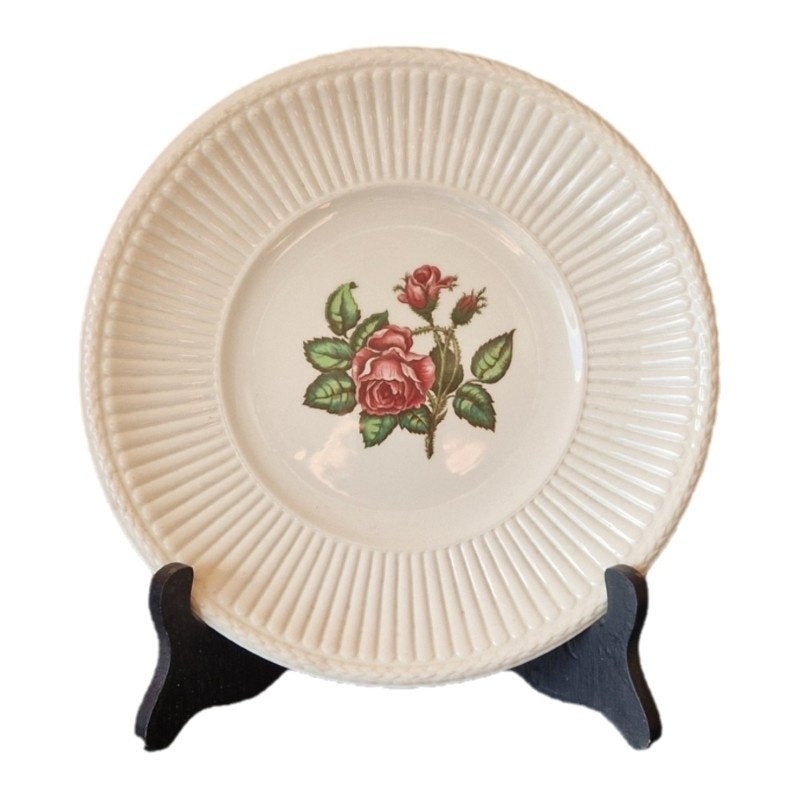 Wedgwood Moss Rose ronde serveerschaal, Antiek en Kunst, Ophalen of Verzenden