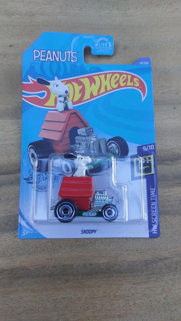 Hot Wheels Snoopy, Hobby en Vrije tijd, Ophalen of Verzenden, Nieuw, Auto