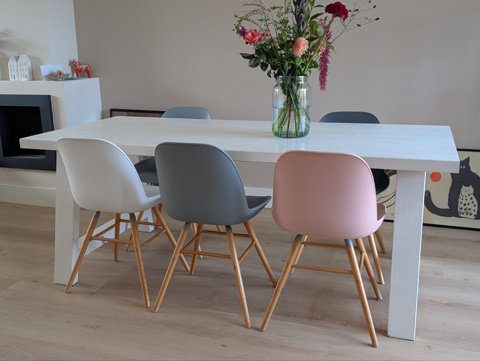 Zuiver Albert Kuip Stoelen 5 stuks, Ophalen