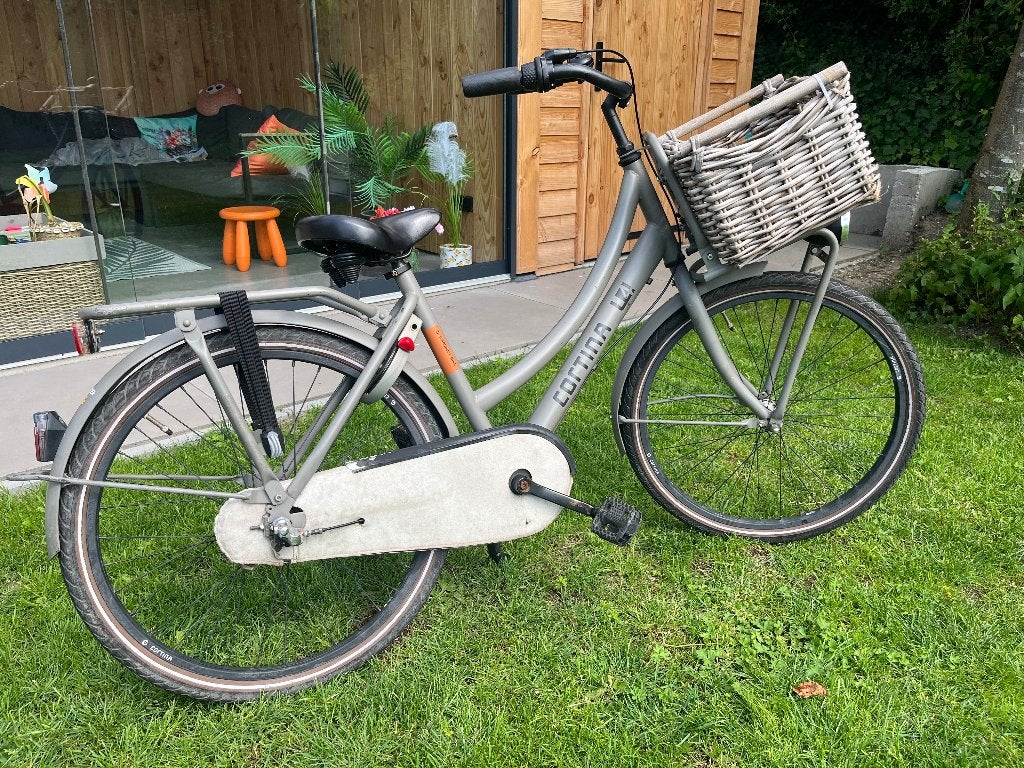 Cortina U4 meisjesfiets 24 inch, Ophalen, Terugtraprem, Versnellingen, Cortina