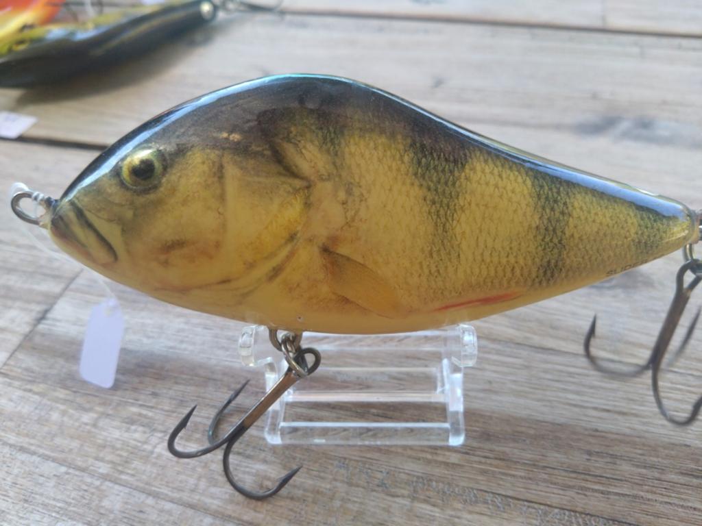Salmo Slider 12 Floating - real perch, Ophalen of Verzenden