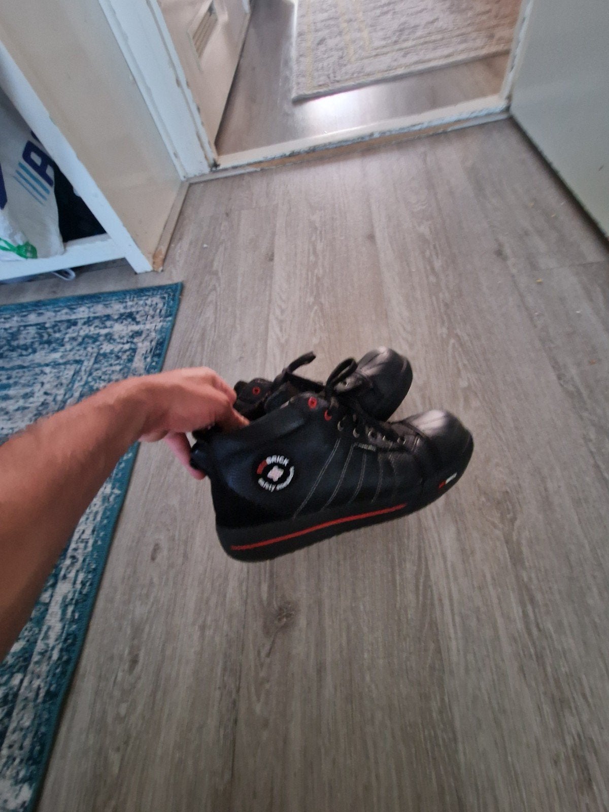 Brick werkschoenen, maat 42, zwart, Kleding | Heren, Ophalen of Verzenden