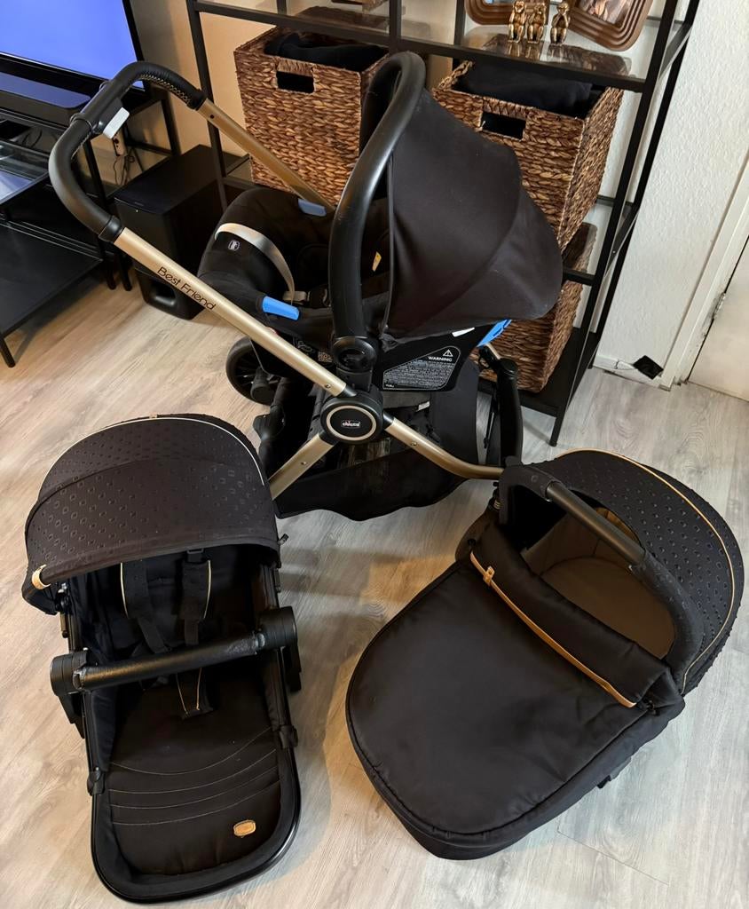 Chicco best friend pro kinderwagen, Kinderen en Baby's, Kinderwagens en Combinaties, Gebruikt, Met autostoeltje, Ophalen, Kinderwagen