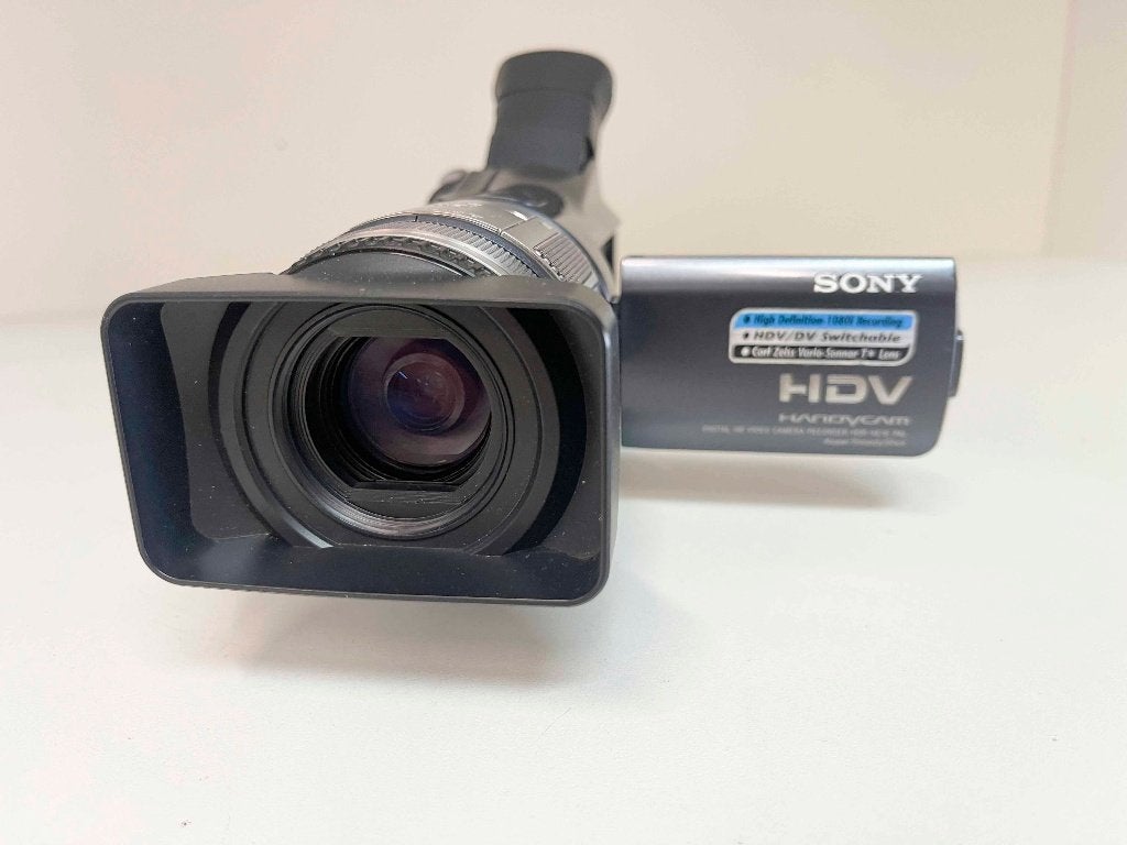 Sony HDR-HC1E Digitale HDV/MiniDV Handycam-lees advertentie