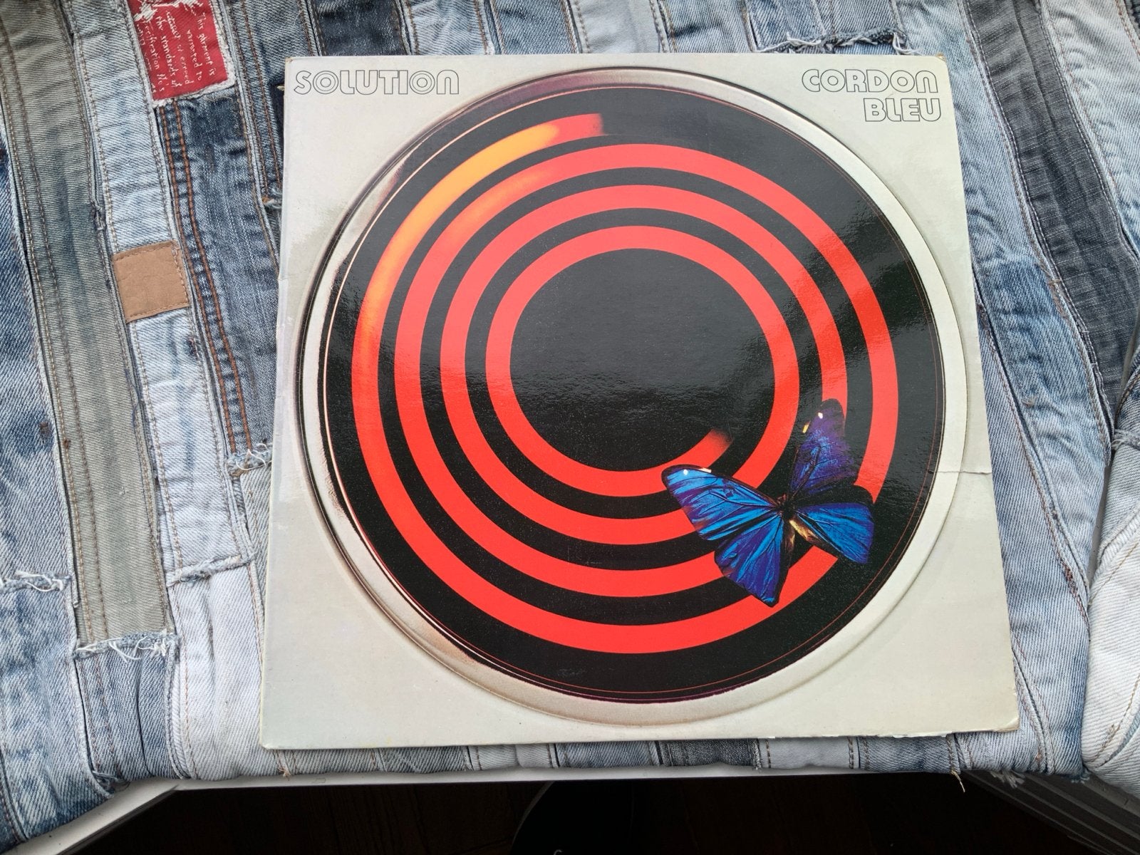Solution - Cordon Bleu LP (1975) - Prog Rock, Cd's en Dvd's, LP, Gebruikt, Overige genres, Ophalen of Verzenden