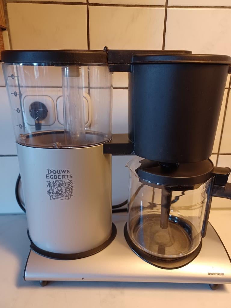 Douwe Egberts Inventum Koffiezetapparaat type DE62, Ophalen, Gebruikt, Koffiemachine, Gemalen koffie